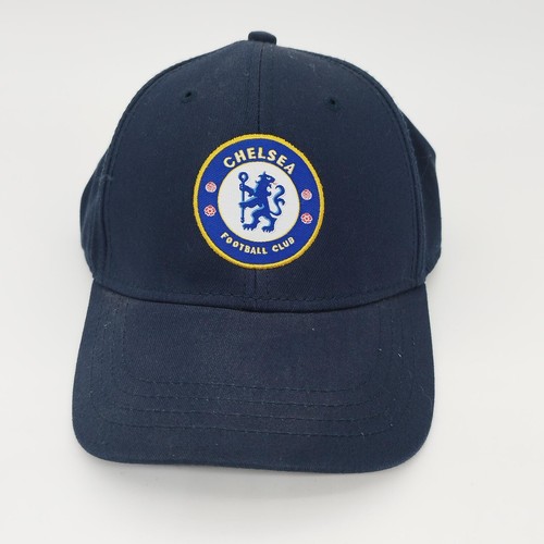 Chelsea FC Navy Blue Mens Adjustable Baseball Official Merchandise CFC