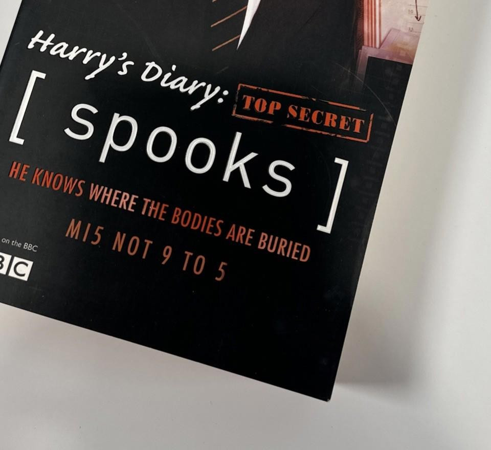 Spooks: Harry's Diary: Top Secret by Kudos Paperback MI5 Not 9 To 5 - Image 3