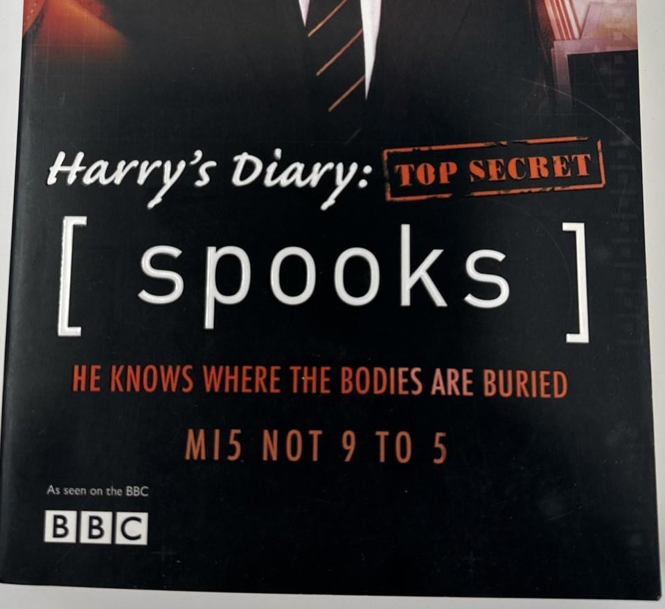 Spooks: Harry's Diary: Top Secret by Kudos Paperback MI5 Not 9 To 5 - Image 5