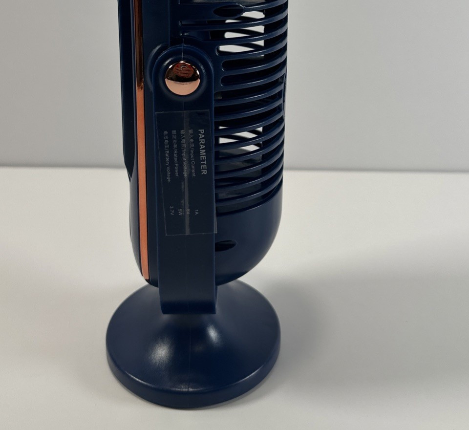 Parameter Portable Desk Air Conditioner 5 Settings USB Powered Fan - Image 11