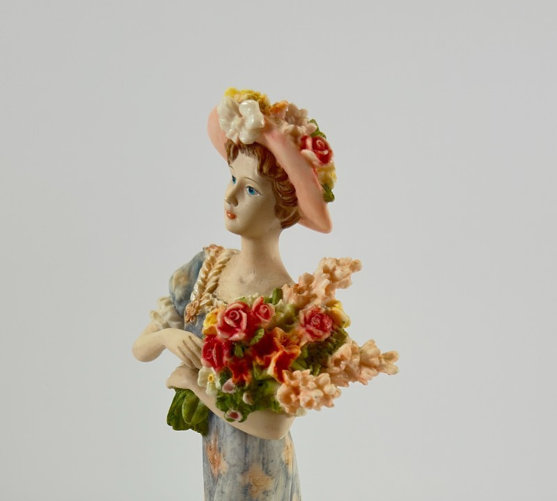 The Leonardo Collection “Summer Bouquet” 1994 Figurine - 8.5” Tall - Image 2
