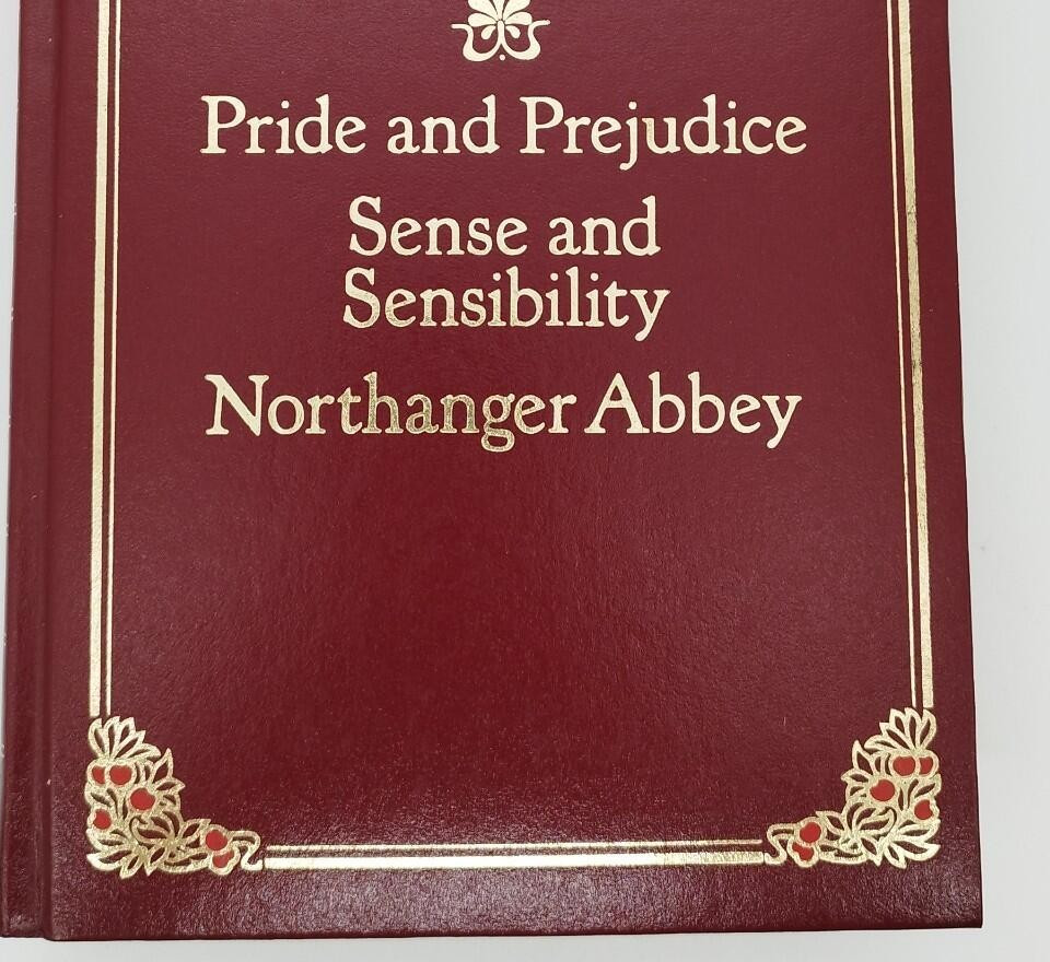 Jane Austen - 3 Books In One - Red Hardback - St Michael - Limited Edition - Image 3