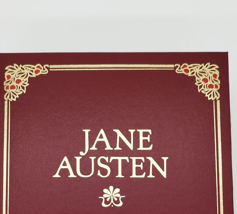 Jane Austen - 3 Books In One - Red Hardback - St Michael - Limited Edition - Image 2