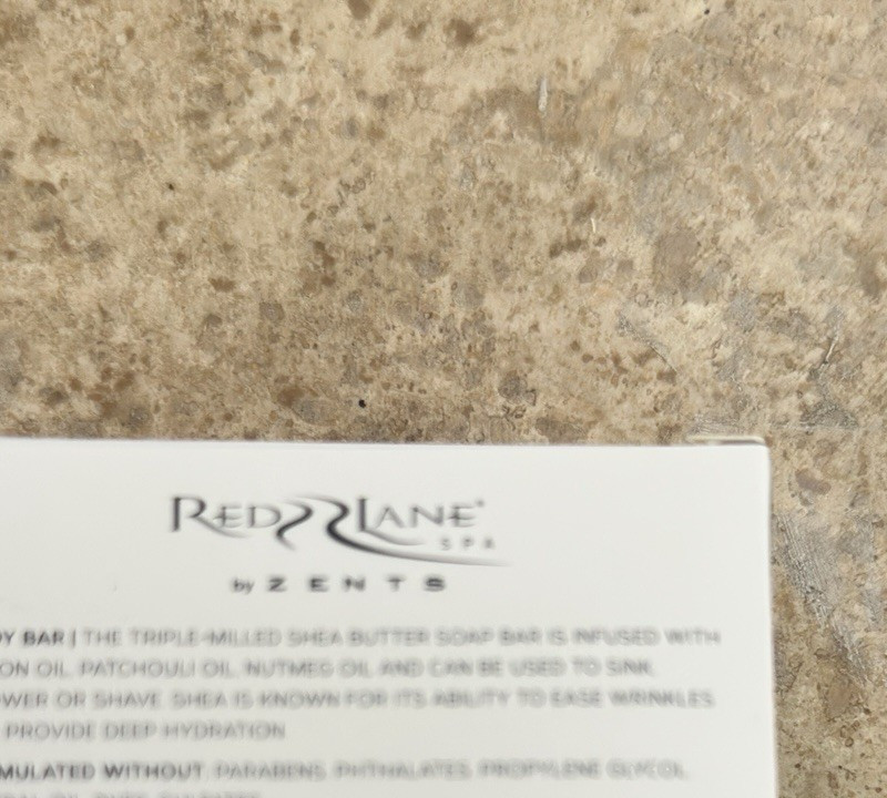 Red Lane Spa Set of 4 Shampoo Conditioner Cleanser Lotion Sandals Caribbean Dusk - Image 10