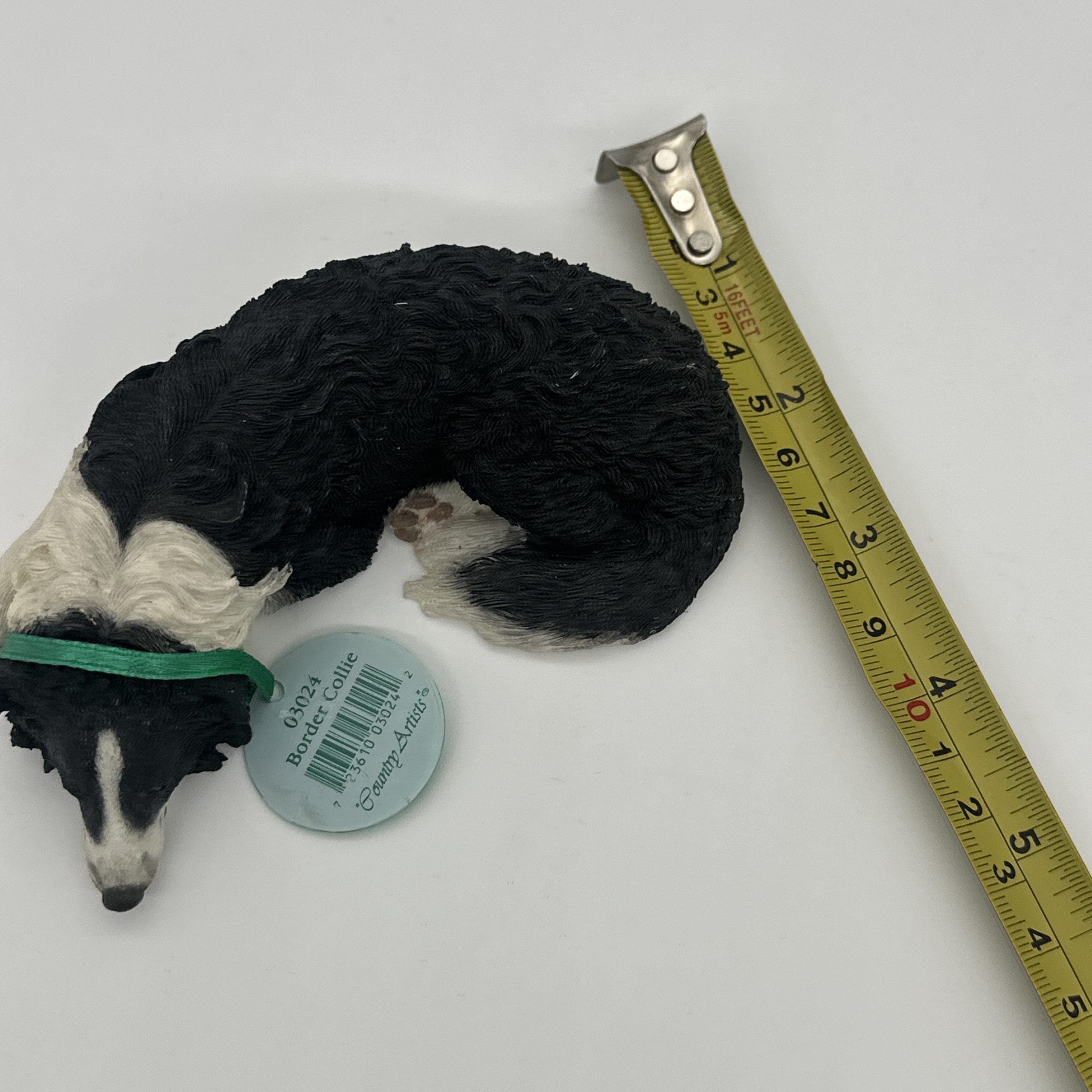 Best in Show Black & White Border Collie Ornament approx 10cm - Image 5
