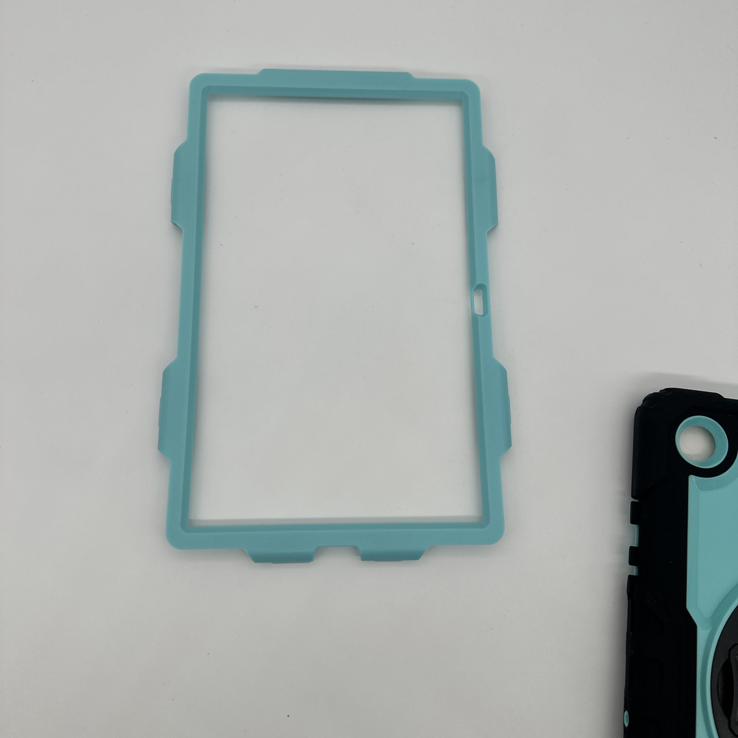 SEYMAC Black & Blue Shockproof Tablet Case with Strap - Image 5