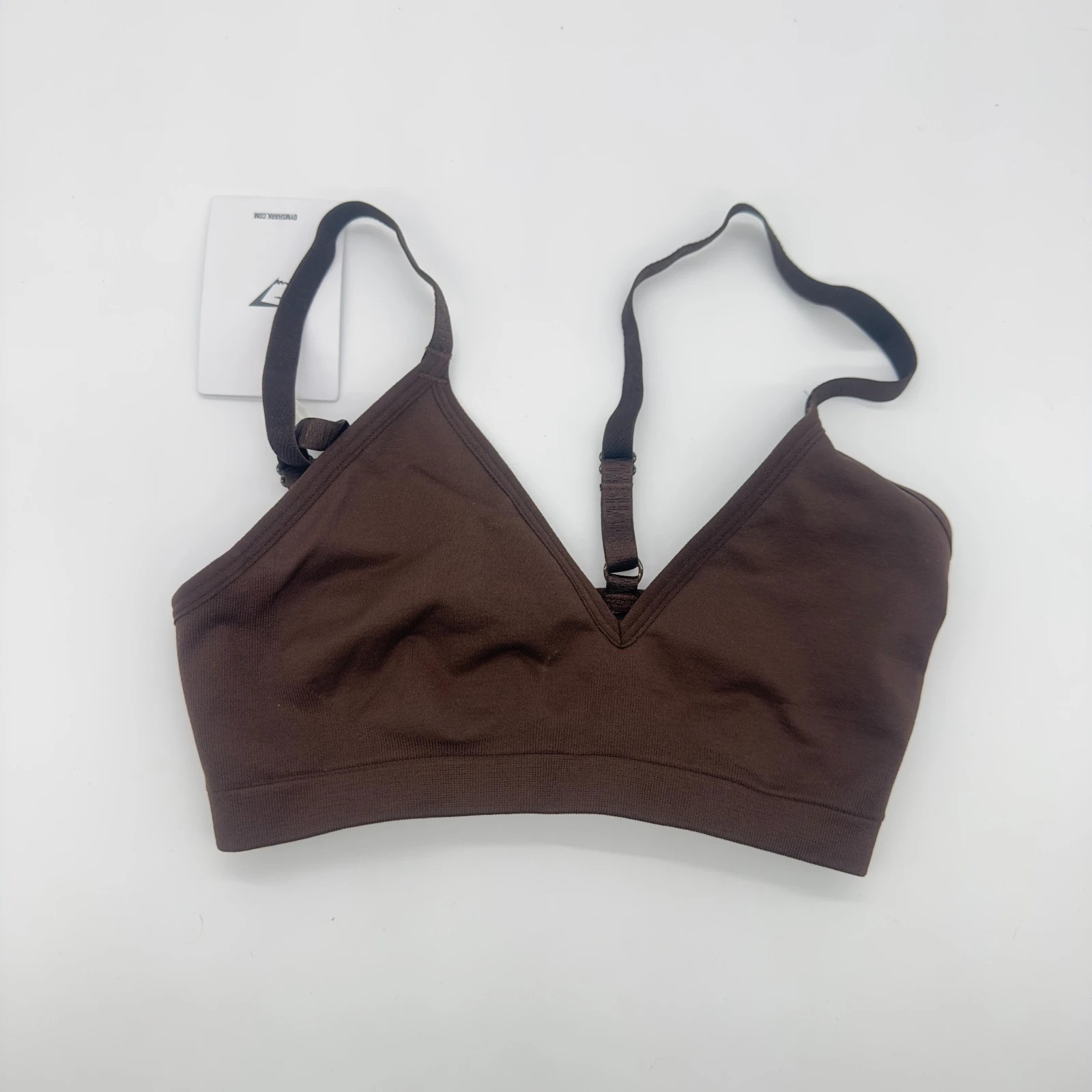 NWT Gymashark Womens Seamless V Neck Workout Gym Sports Bralette Size XS