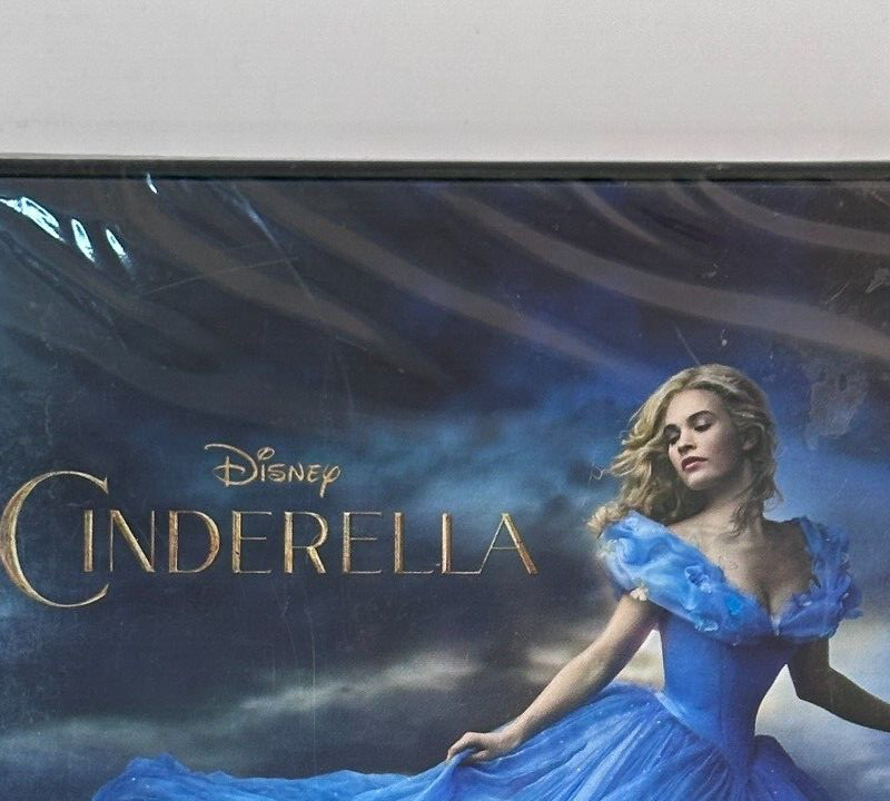 Cinderella DVD Live Disney Film Movie Lily James Cate Original UK Release New - Image 4