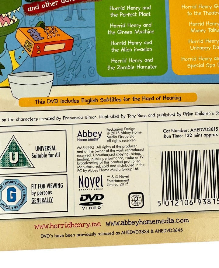 Abbey Home Media Horrid Henry Day of the Dinosaur DVD UK Edition - Image 7