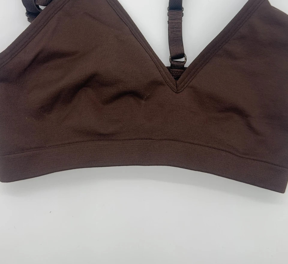NWT Gymashark Womens Seamless V Neck Workout Gym Sports Bralette Size XS - Image 8