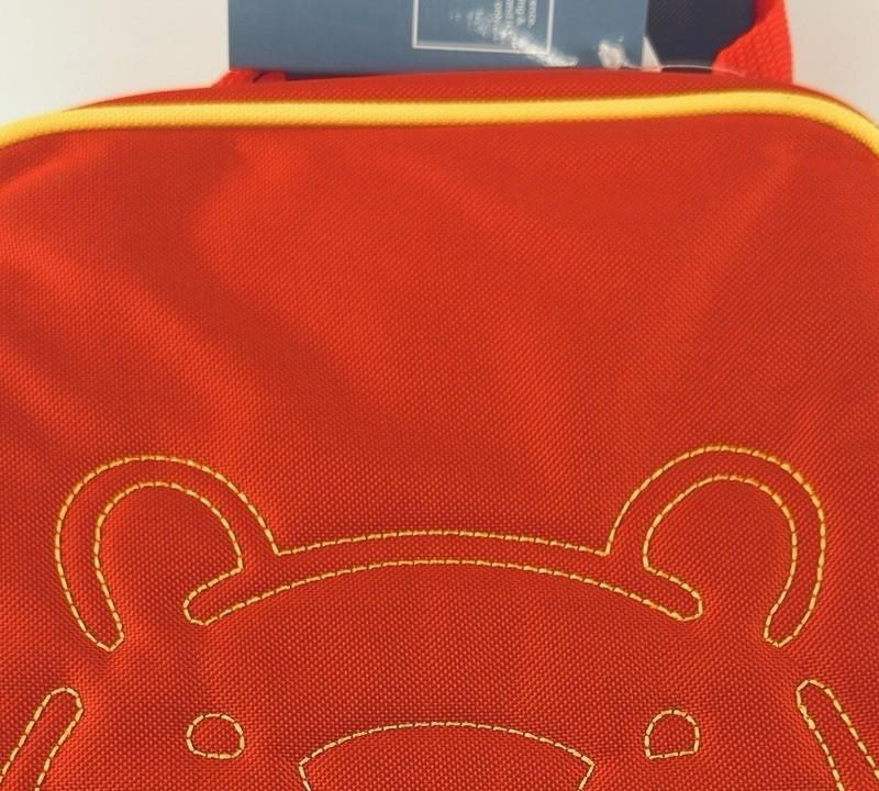 Harry Bear Kids Fire Truck Zip Lunch Bag Box Insulated School DayTrips Rucksack - Image 10