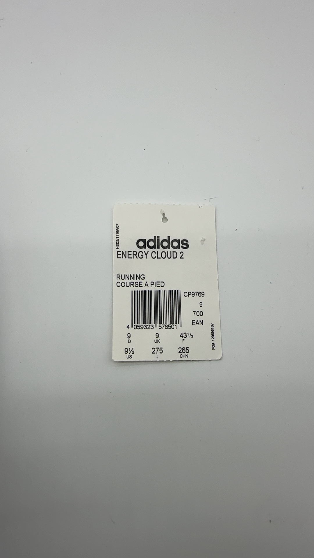 Adidas Navy & White Energy Cloud 2 Men's Running Trainers UK 9 Worn once - Image 8
