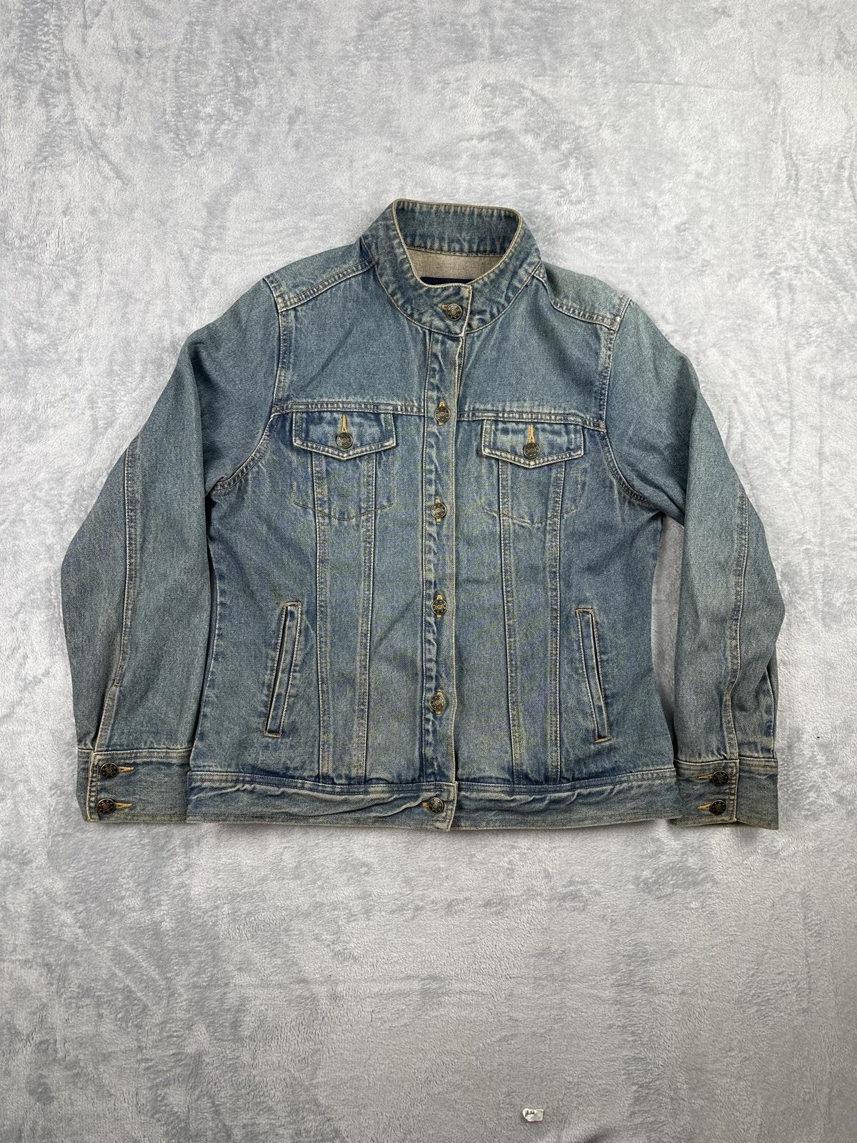 Brooker Casual Essentials Blue Denim Jacket UK 12 EU 38