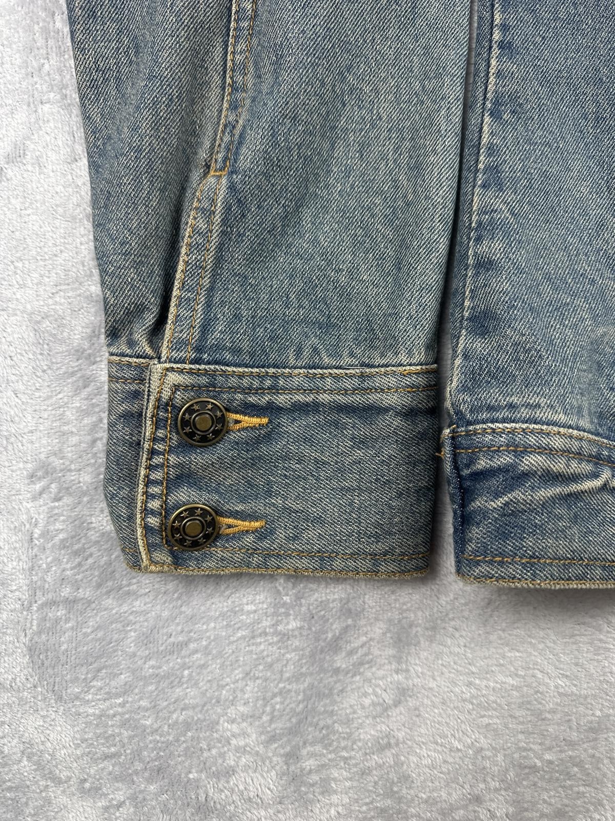 Brooker Casual Essentials Blue Denim Jacket UK 12 EU 38 - Image 3
