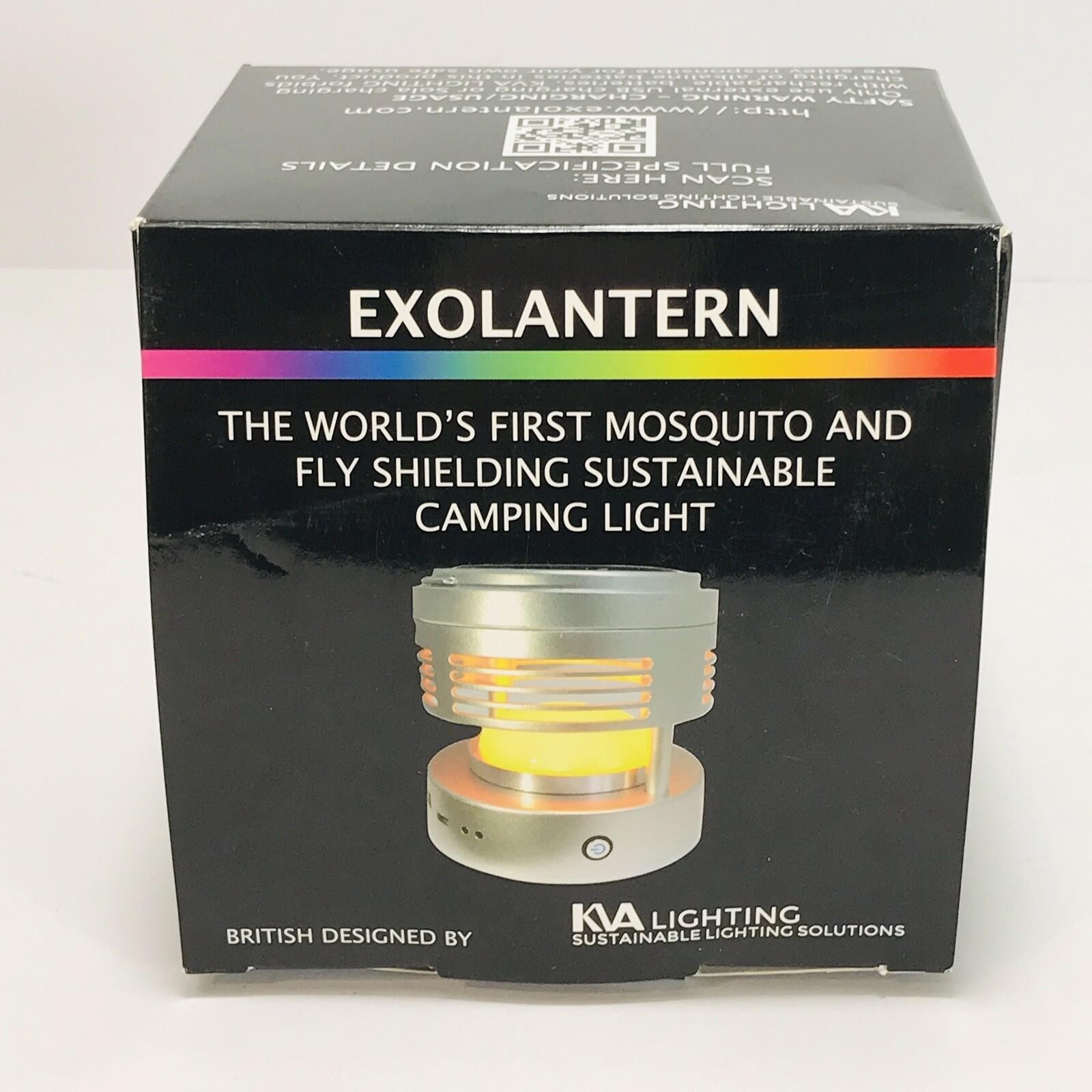 2 X Solar Mosquito Repellent Lamp Camping Caravan Lantern Exo Lantern - Image 11