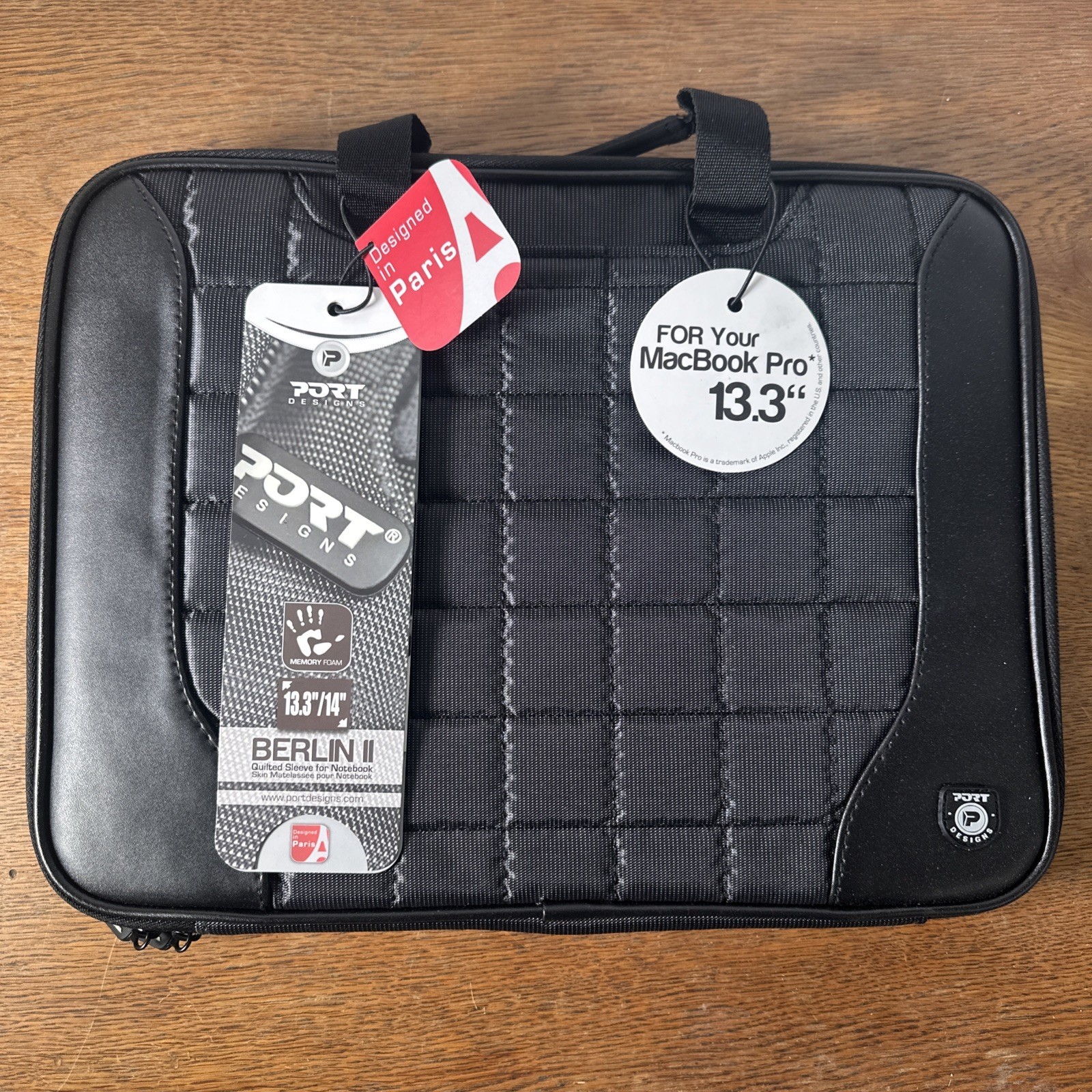 Port Designs Berlin 2 Laptop Tablet Travel Bag 13.3" MacBook Pc School Business