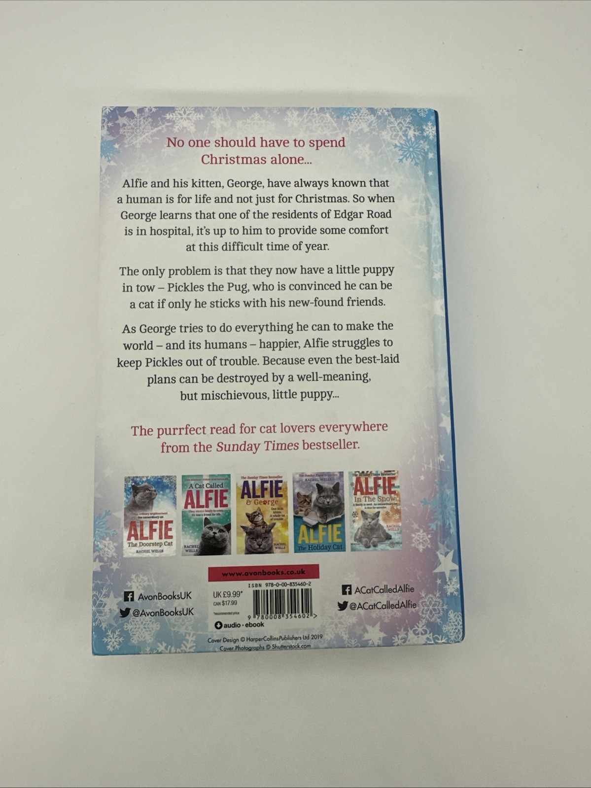 A Friend Called Alfie by Rachel Wells Hardback 9780008483715 Free Shipping - Image 3