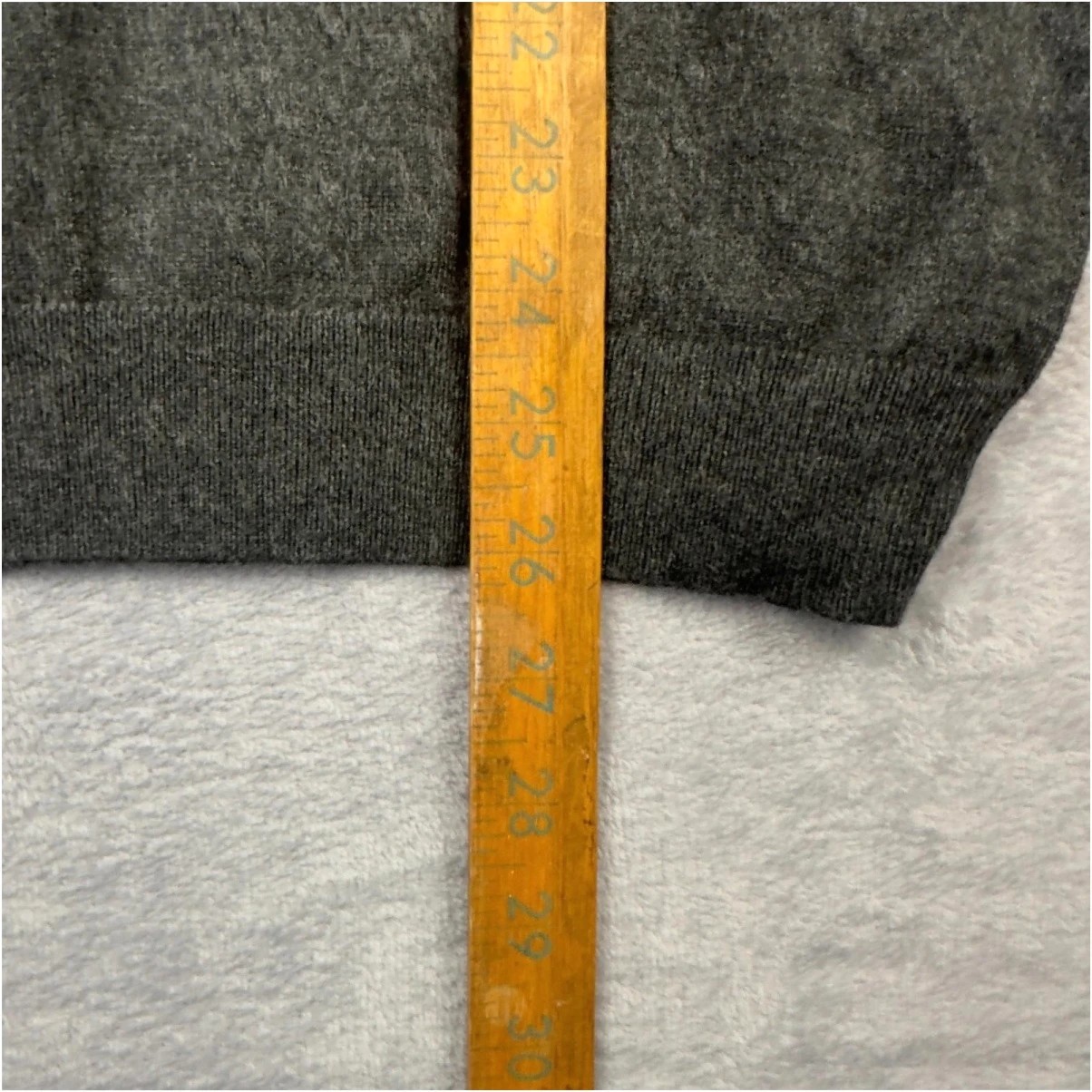 River Island Men’s Viscose Knit Polo Sweater Grey/Orange UK Size XS EUR 1 - Image 2