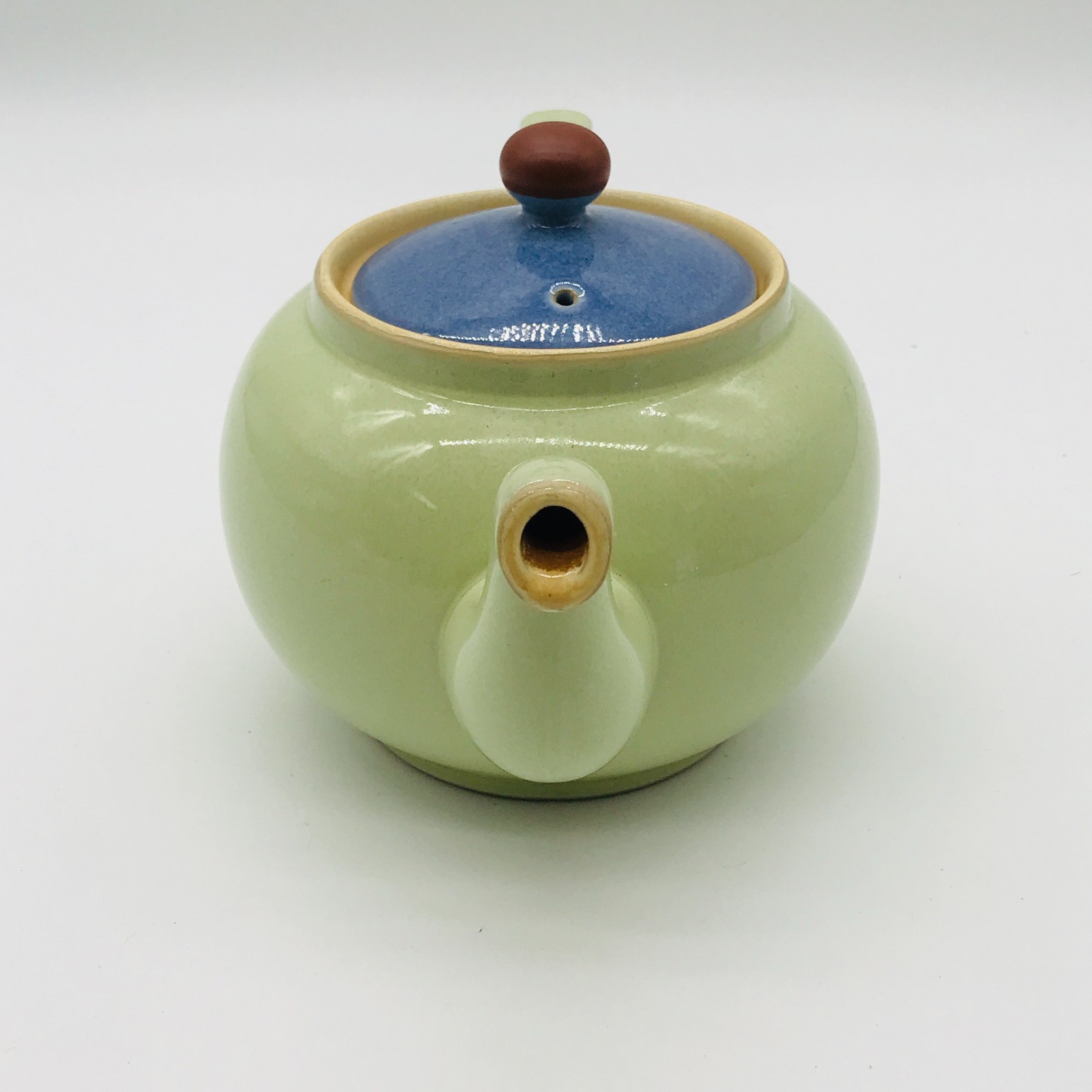 Denby Juice Teapot Apple Green And Berry Blue - Image 2