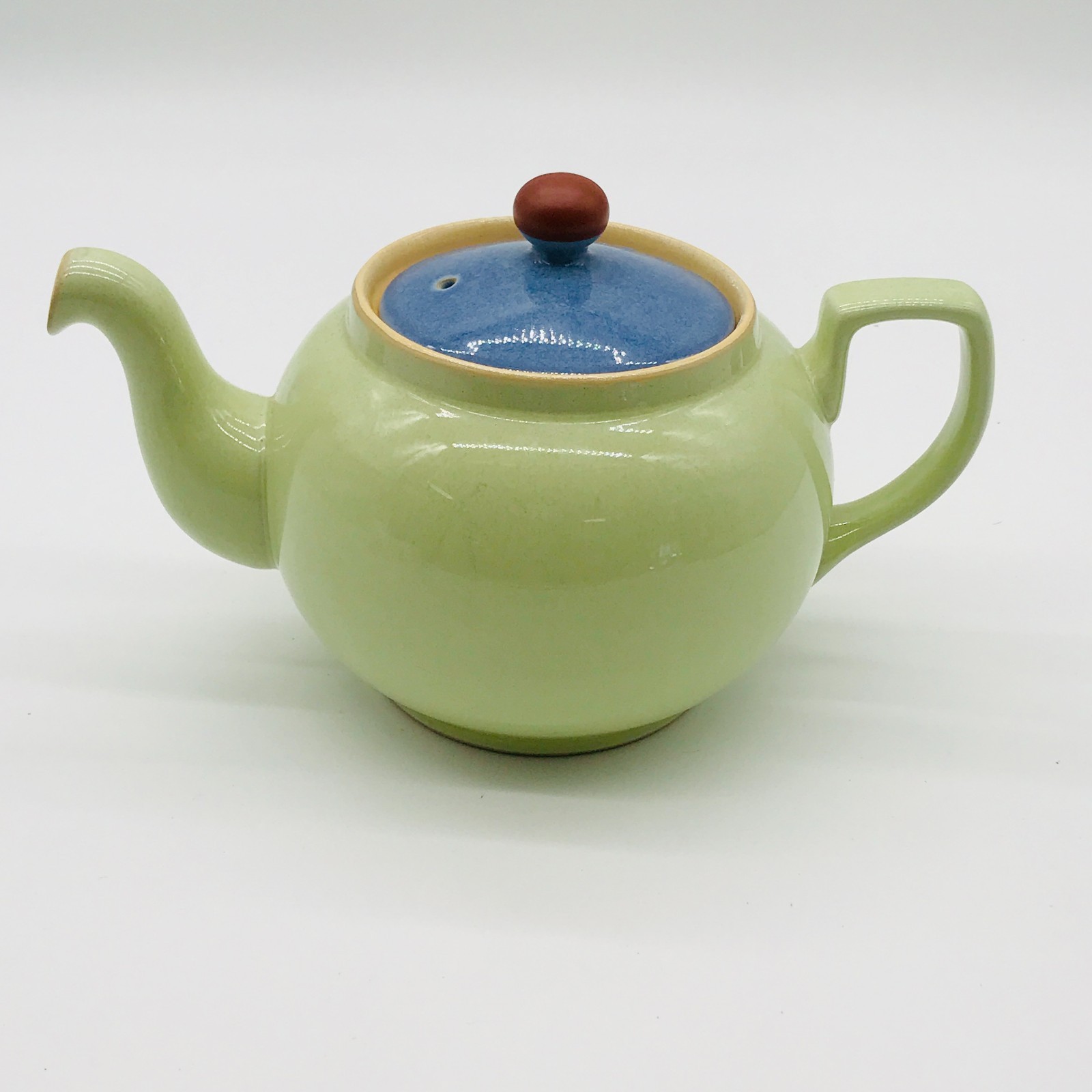 Denby Juice Teapot Apple Green And Berry Blue - Image 3