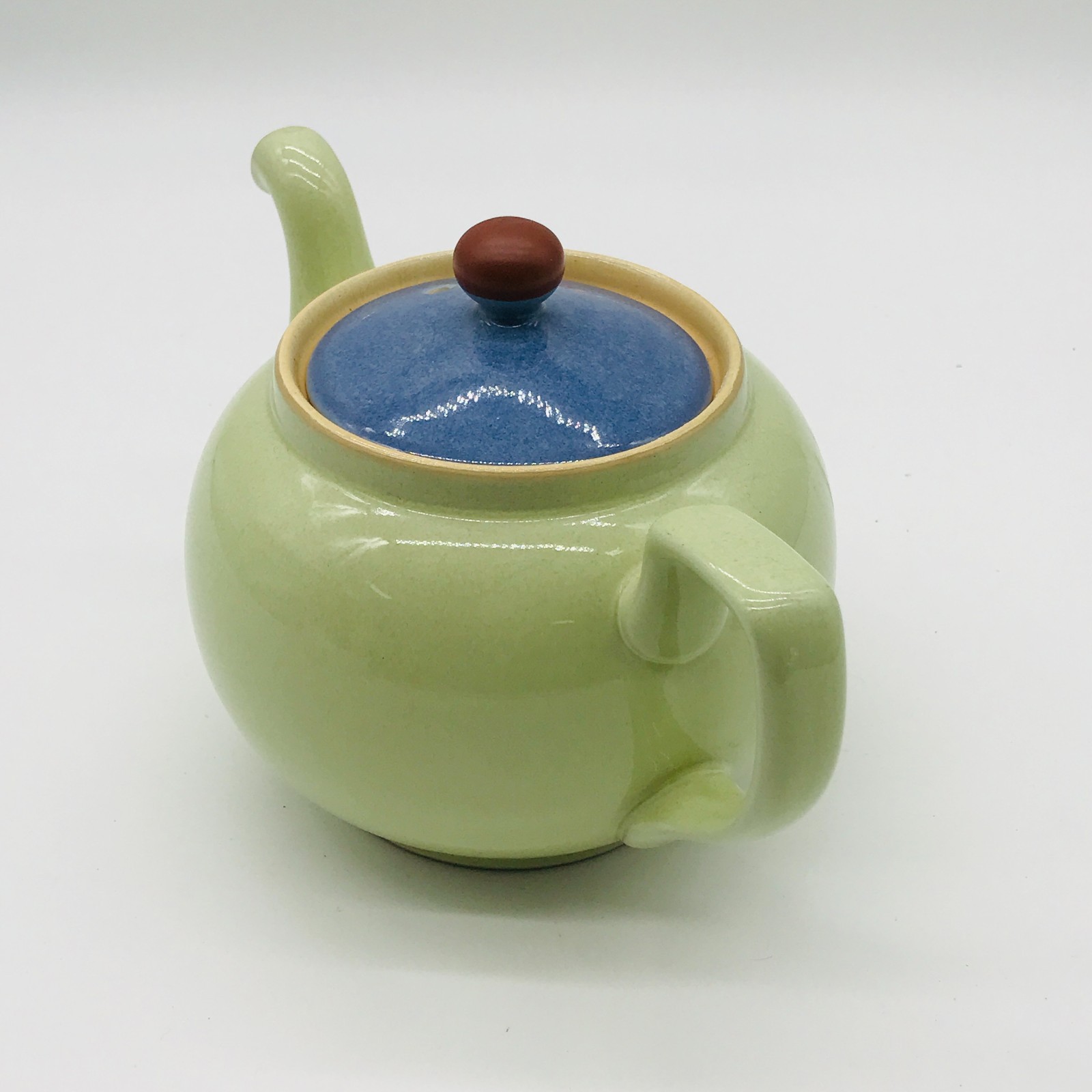Denby Juice Teapot Apple Green And Berry Blue - Image 4
