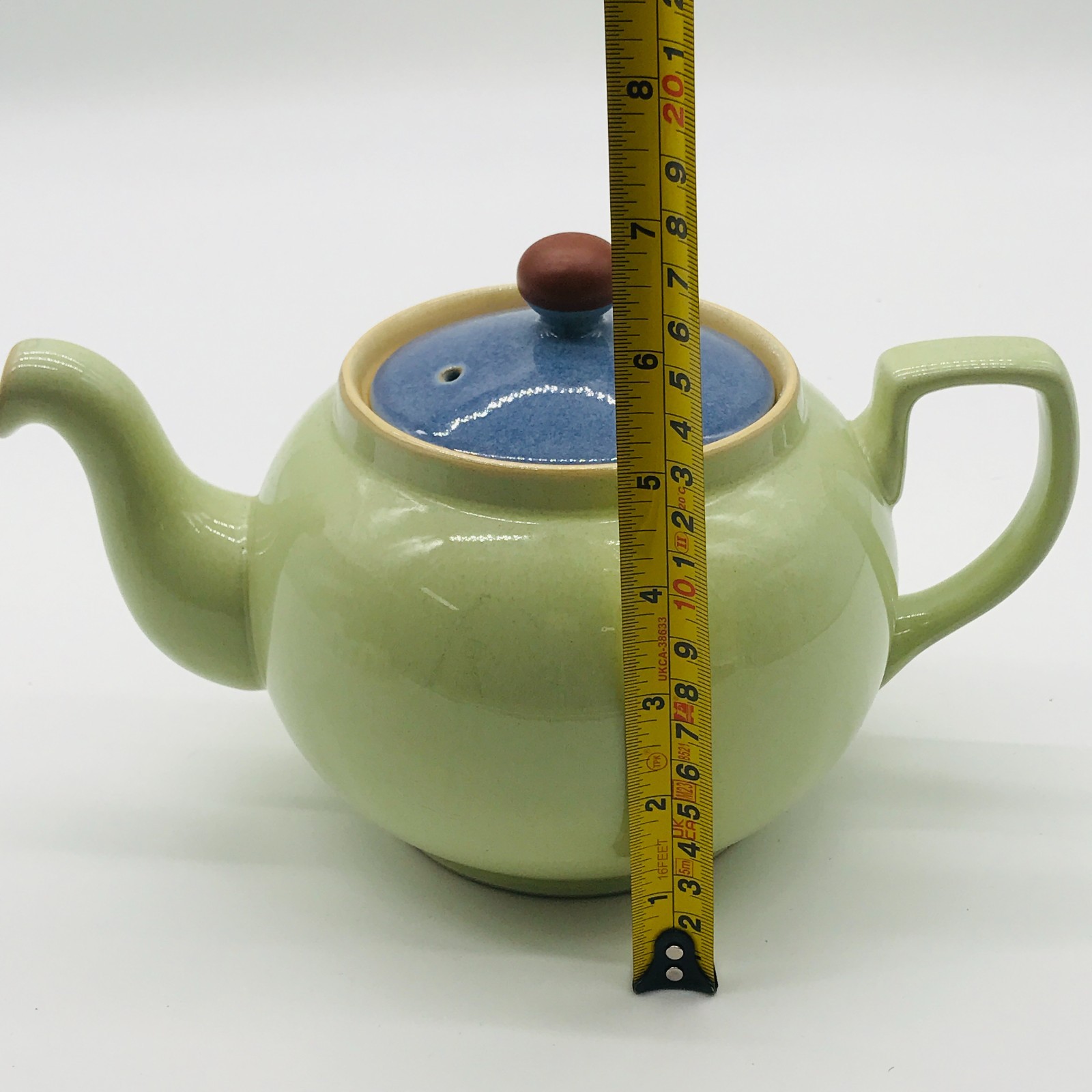 Denby Juice Teapot Apple Green And Berry Blue - Image 7