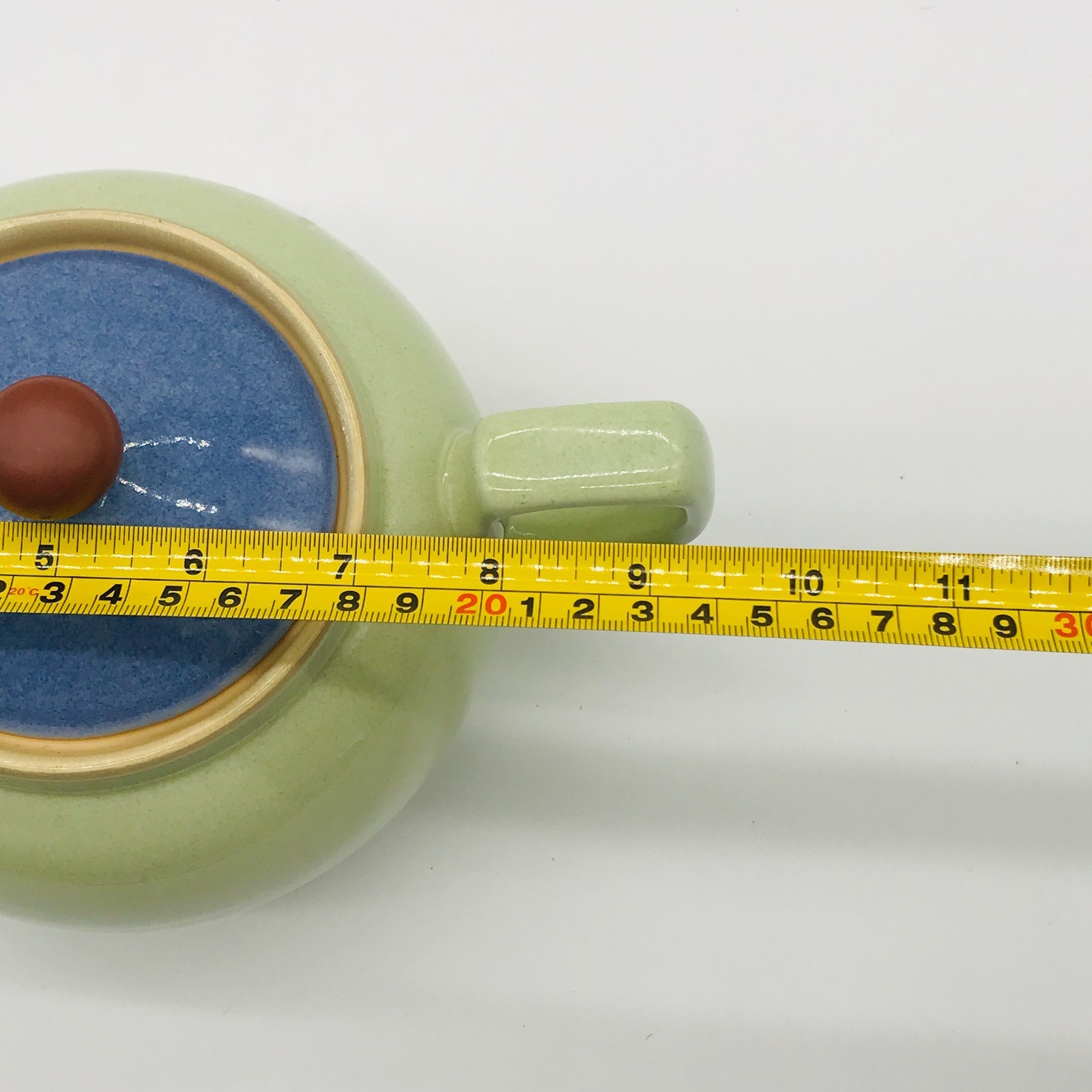 Denby Juice Teapot Apple Green And Berry Blue - Image 8