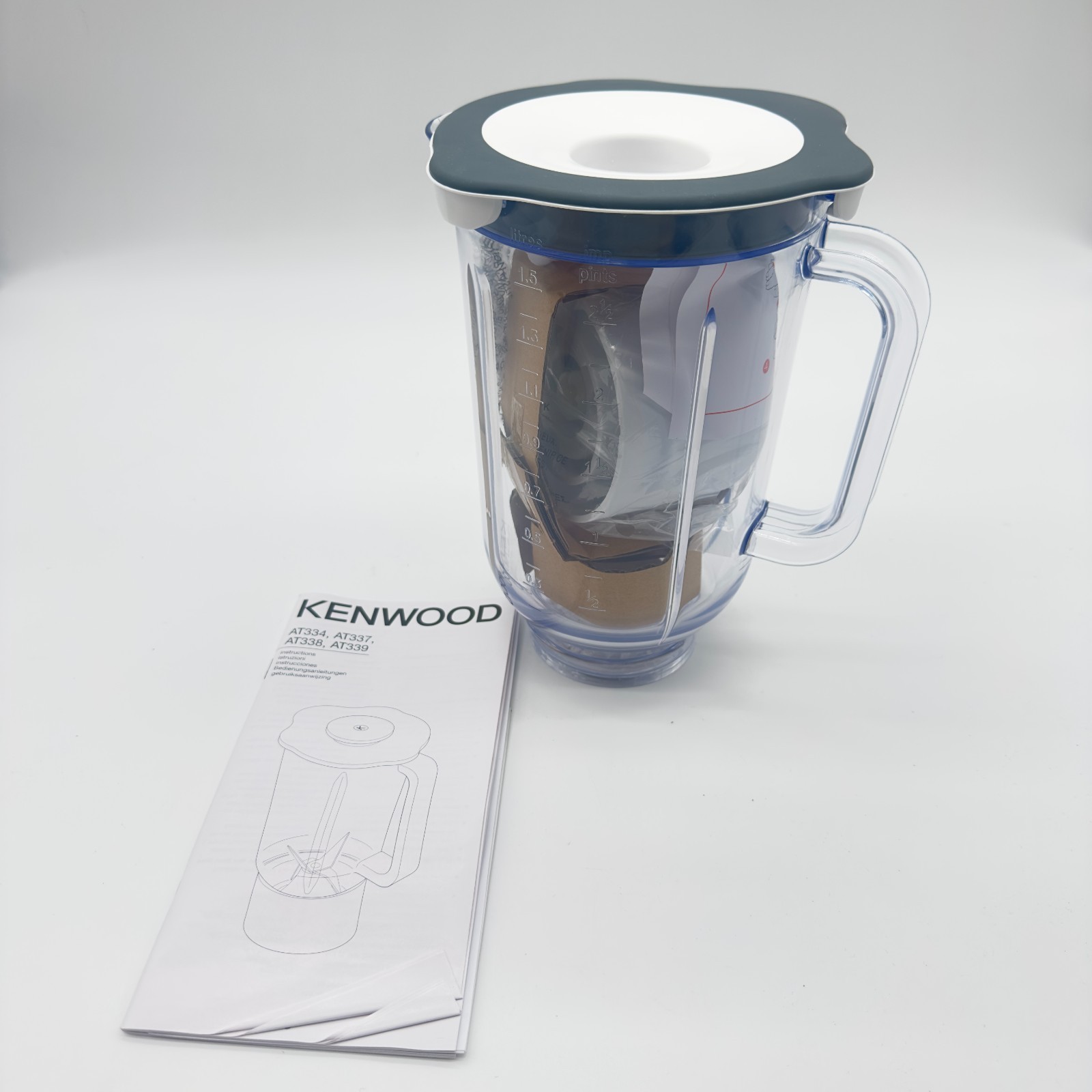 Kenwood AT337 Chef Major Blender Attachment 1.5L Boxed Unused (H12)
