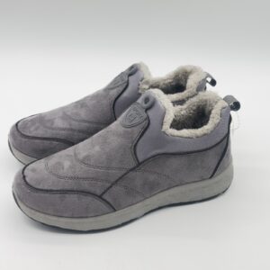 FJ Sport Fleece Lined Trainers Unisex Suede Look Upper Slip Resistant  EU 40 UK