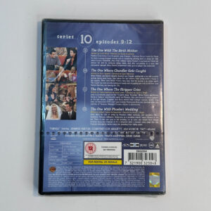 Friends: Series 10 – Episodes 9-12 (DVD) (2004) Jennifer Aniston BNIB