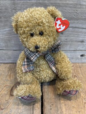Ty Classic Wentworth Teddy Bear 2005 Plush Soft Toy Tartan Bow With Tags