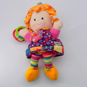Lamaze My Friend Emily Clip On Baby Activity Doll Rattle Teether Crinkle Toy