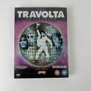The Travolta Collection DVD Box Set Grease Saturday Night Fever Alive Region 2
