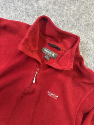 Regatta Fleece Pullover Jumper Mens Large Red Outdoor Casual